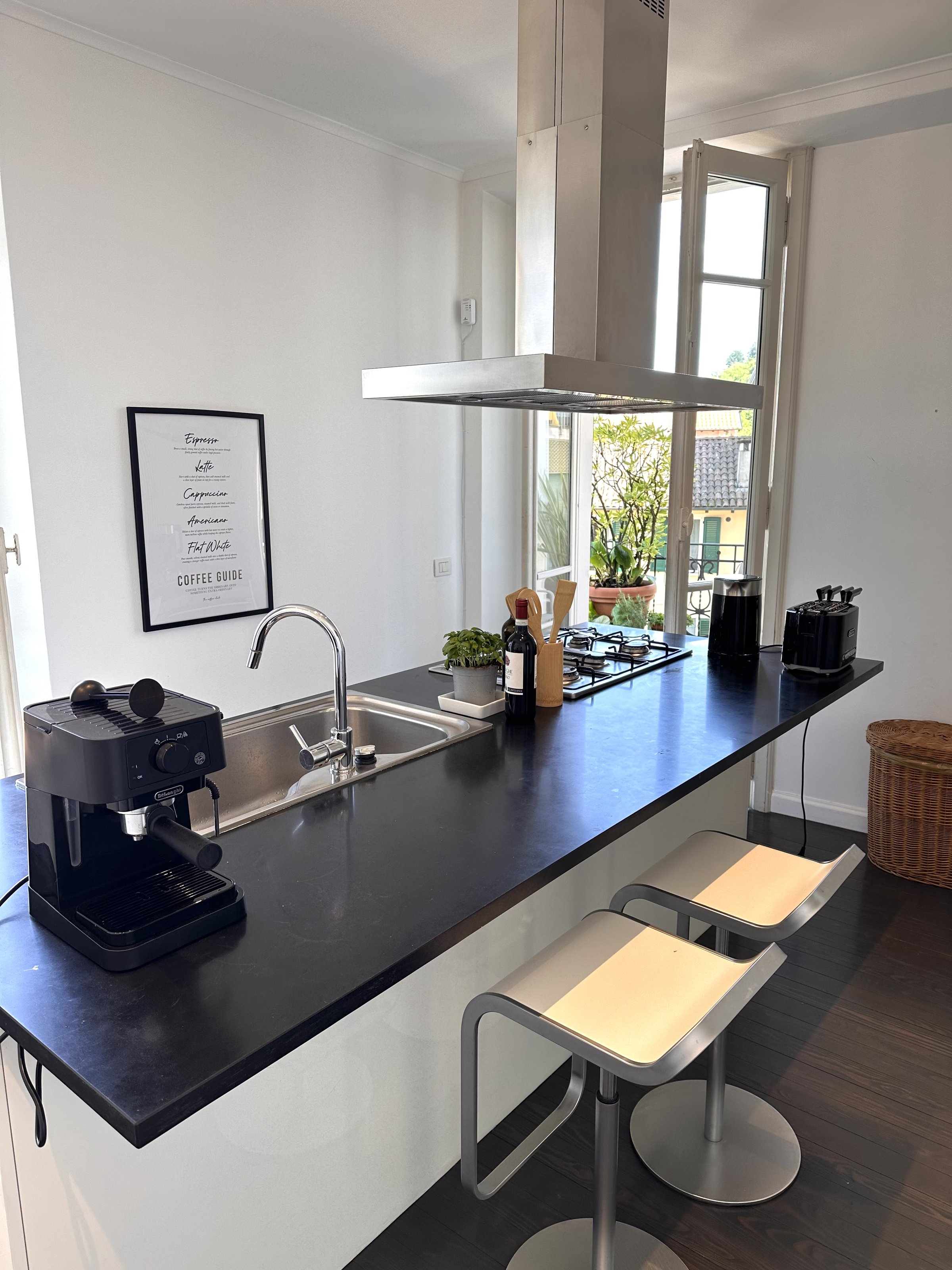 Cuisine avec îlot design
